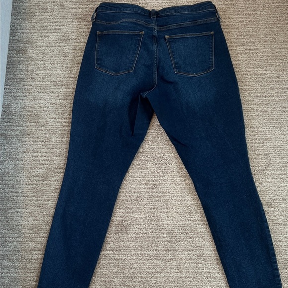 Universal Thread Women's Deep Blue Skinny Jeans - Picture 4 of 4